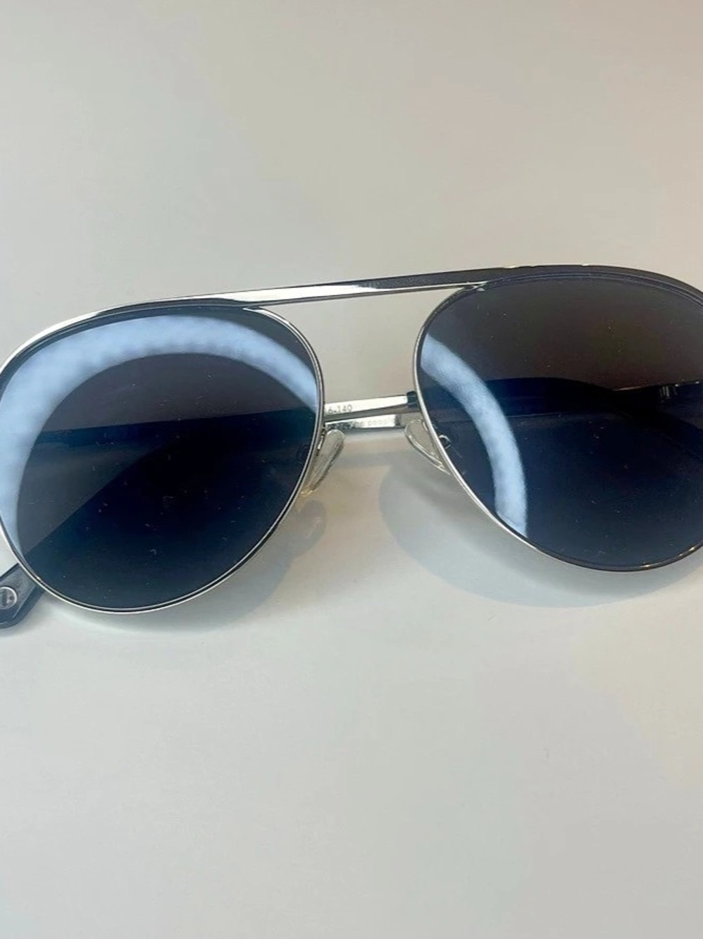 ZIVAH Blaze - Steel - Silver Aviator Sunglasses Black & Silver
